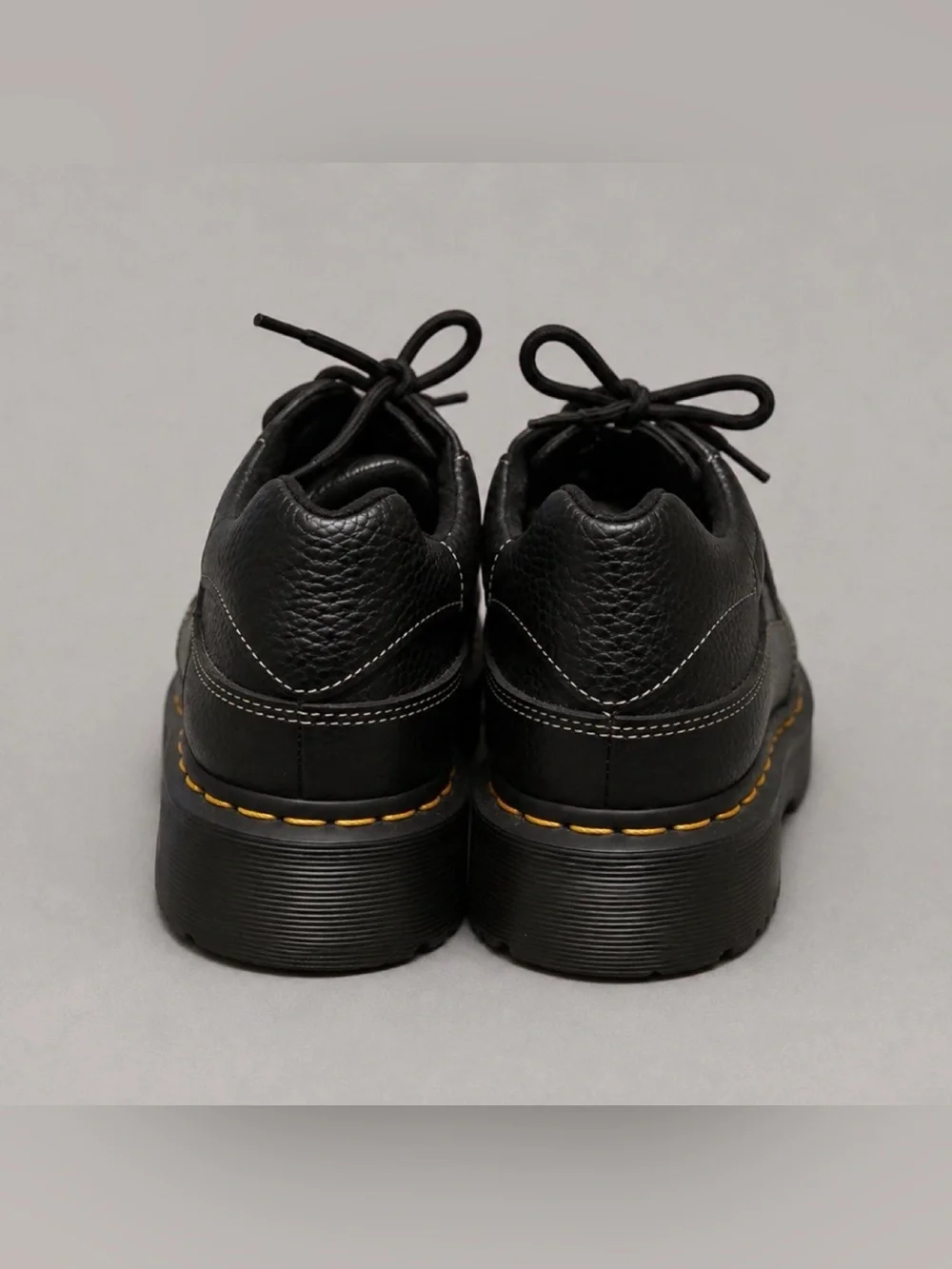 Dr. Martens Buzz 5-Eye Leather Platform Shoes